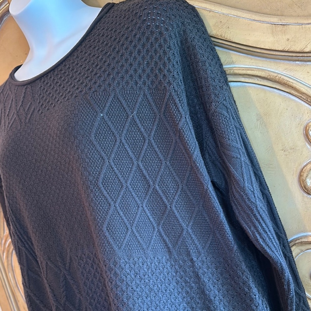 Democracy Patchwork Knit Sweater - image 3